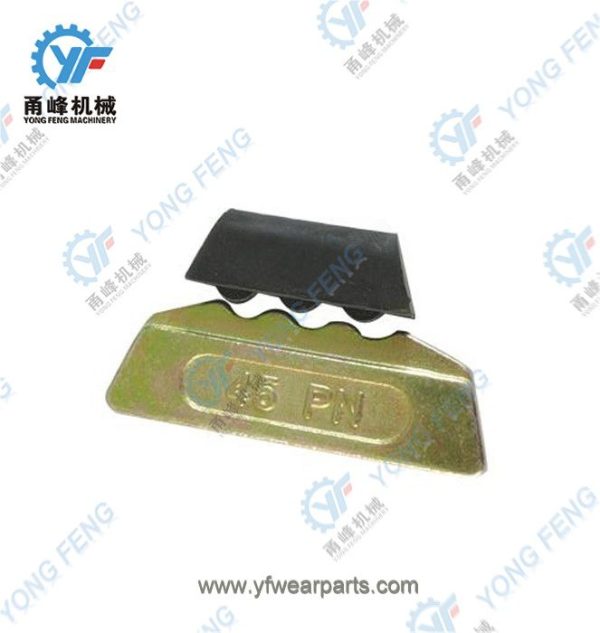 YF Tooth Pin 45PN and Rubber Lock 45LK