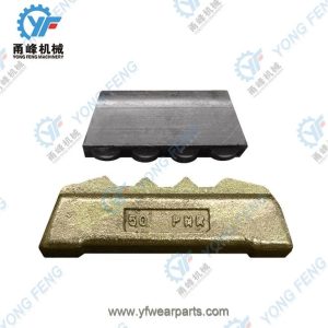 YF Tooth Pin 50PN and Rubber Lock 50LK