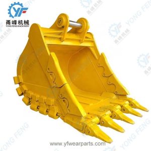Heavy Duty Rock Quarry Bucket for Caterpillar CAT330 Excavator