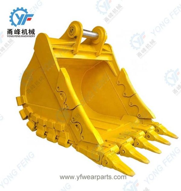 Heavy Duty Rock Quarry Bucket for Caterpillar CAT330 Excavator