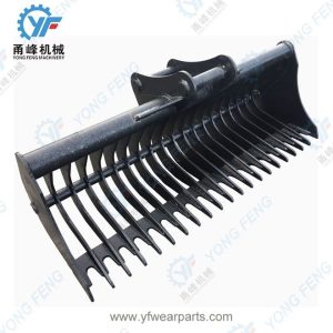 Rake Bucket for 20 Tons Models